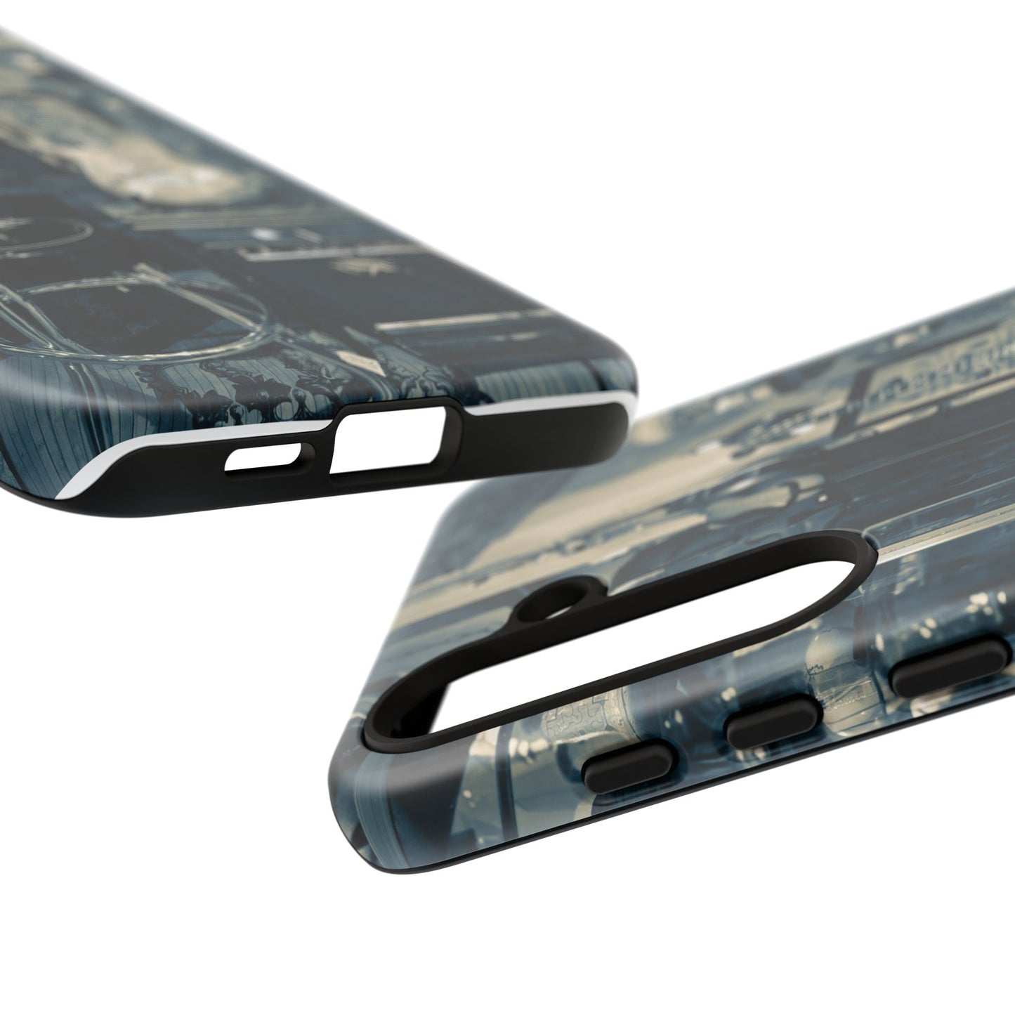 Guitar Vintage Phone Case, Tough Cases, Music Lover Gift, Rock & Roll Accessories, Unique Guitar Artwork, Phone Protection