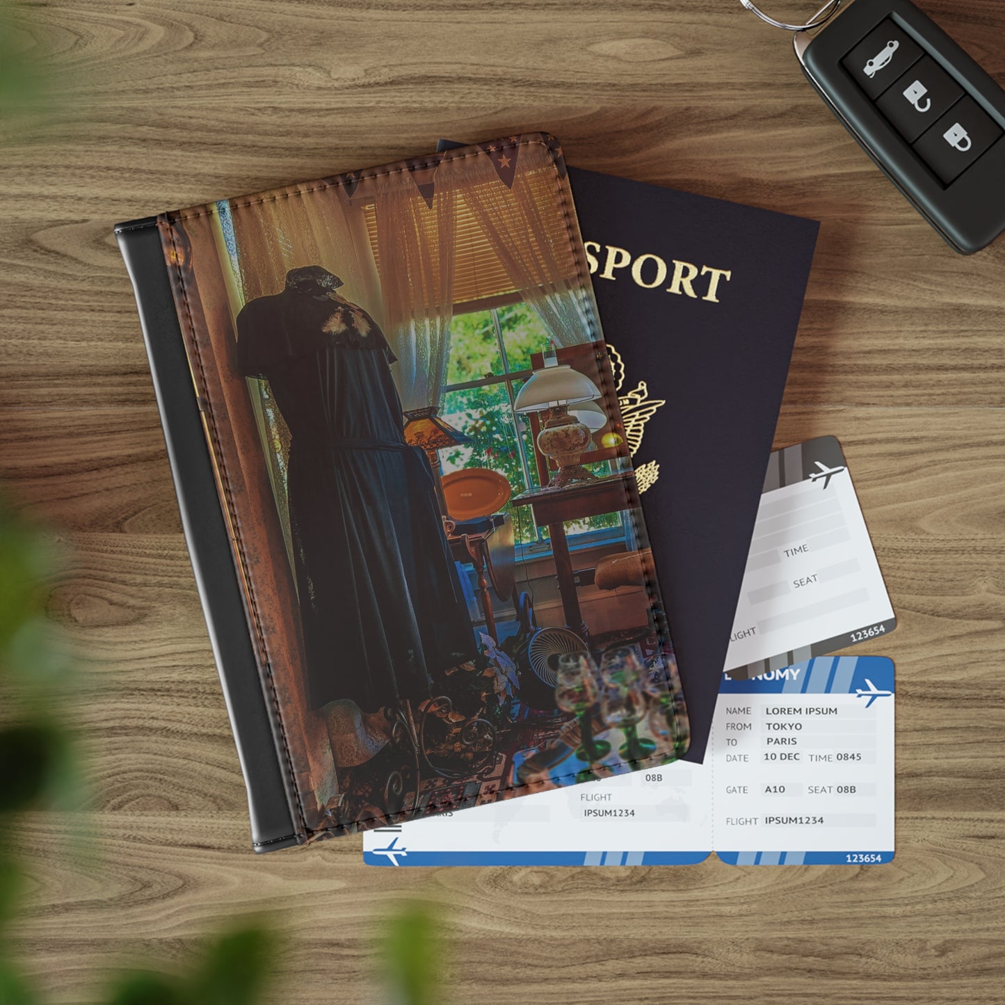 Vintage Cottage Passport Cover — Old-Soul Style for Modern Journeys