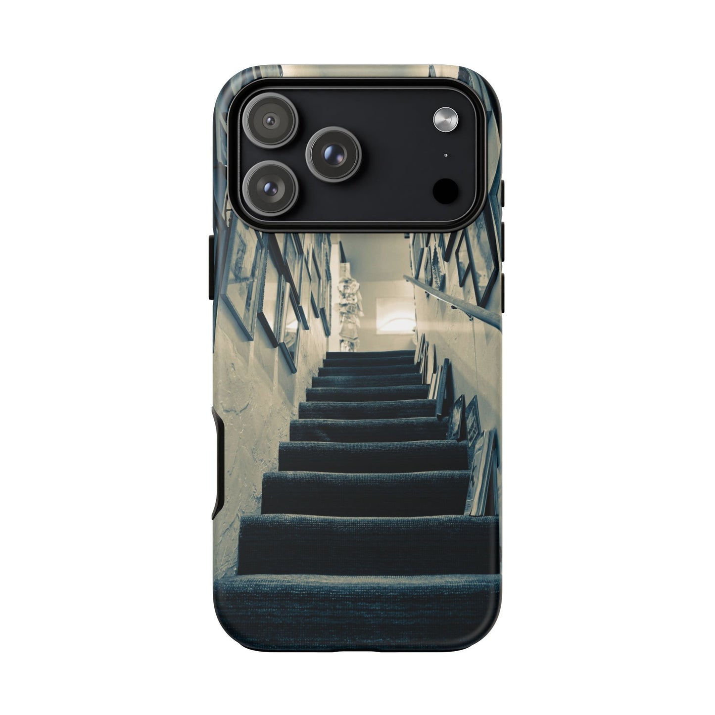 Vintage Boutique Stairway Tough Phone Case, Antique Shop Art Cover for iPhone, Samsung & Google Pixel