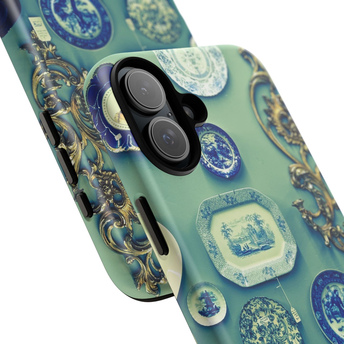 Antique Store Stairwell Phone Case--Vintage Gallery Wall Tough Case