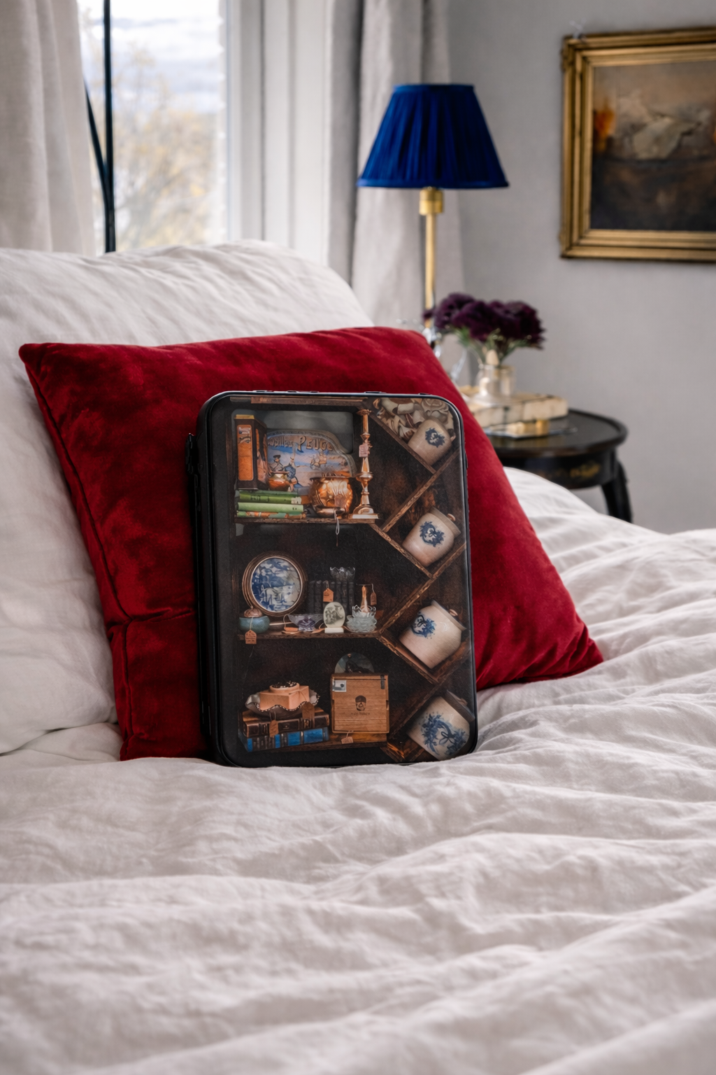Vintage Curios Kindle Case – Antique Books & Trinkets E-Reader Cover