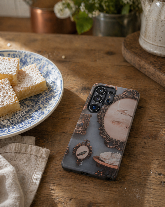 Vintage Frame Collage iPhone Case — Protective Cottagecore Phone Cover