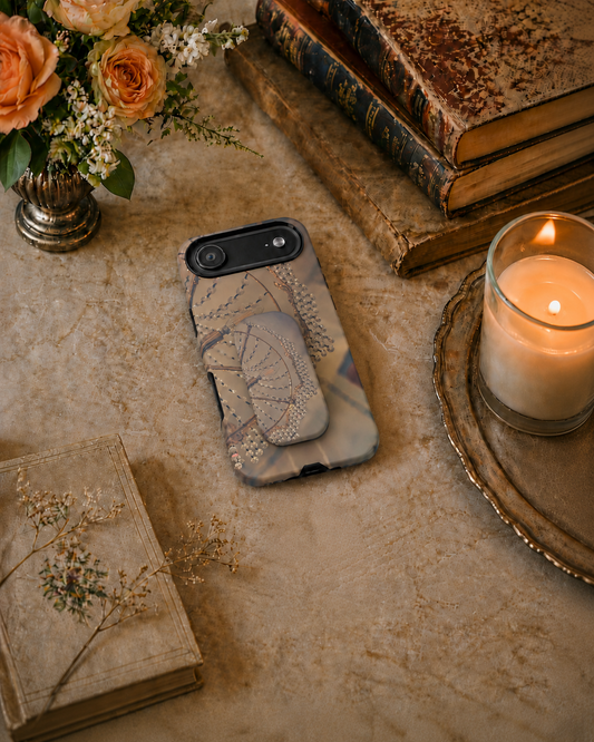 Vintage Gold Chandelier Phone Grip & Kickstand
