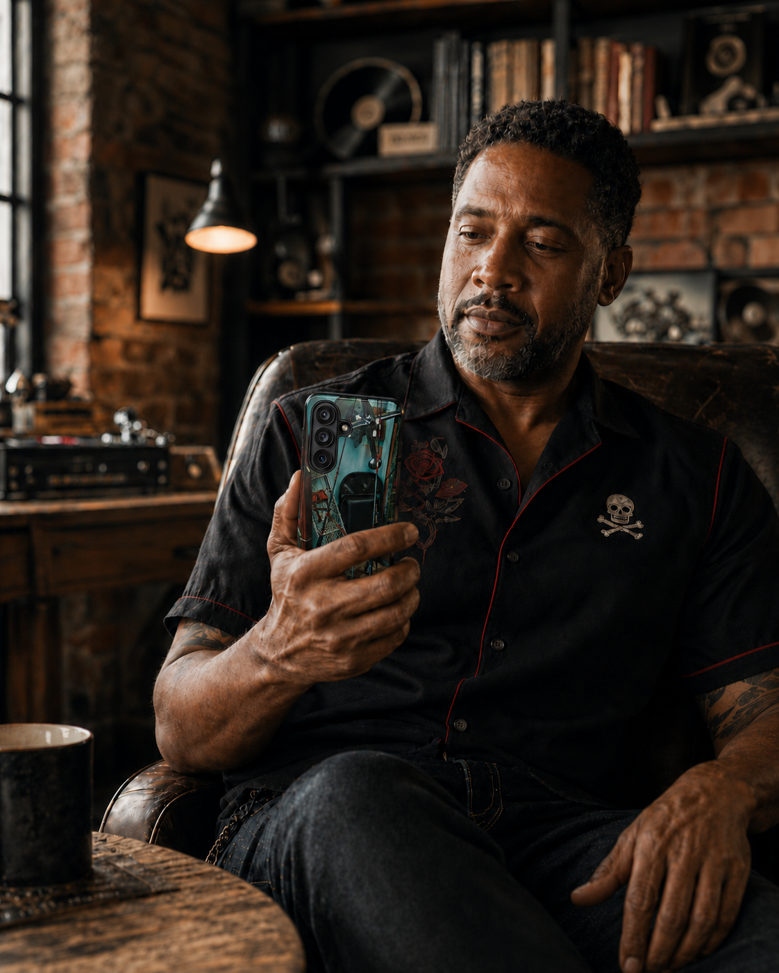 Vintage Fishing Gear Tough Phone Case | Father’s Day Gift for Dad, Old-Soul iPhone, Samsung & Google Pixel Cover