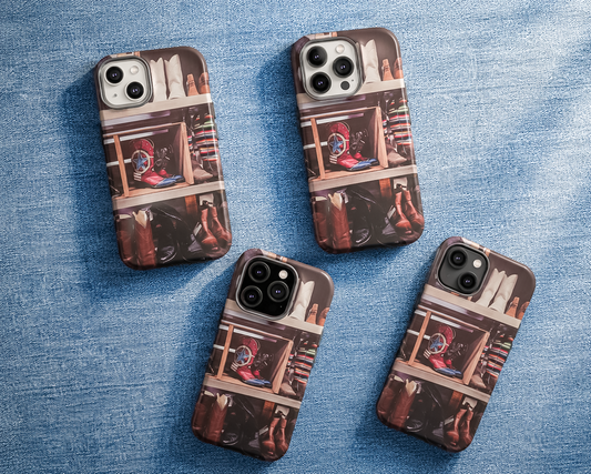 Vintage Inspired Cowgirl Boots Western MagSafe Tough Phone Case