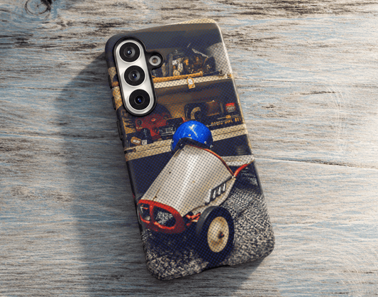 Vintage Inspired Go Kart Racer Tough Phone Case