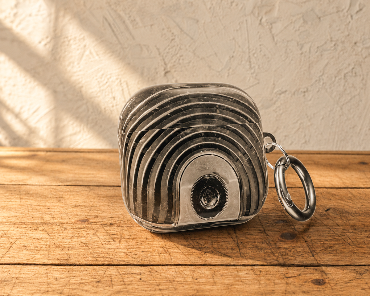 Vintage Radio AirPods & AirPods Pro Case – Black & White Protective Cover