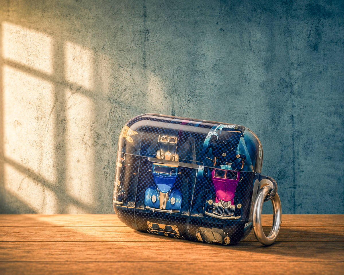 Vintage Toy Car Collector AirPods & AirPods Pro Case – Retro Automotive Cover