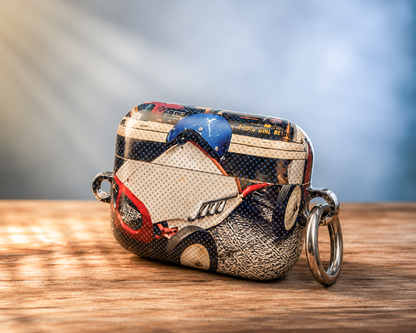 Vintage Go-Kart Racing Airpods Cases – Retro Motorsport Protective Cover