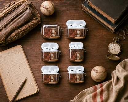 Vintage Baseball AirPods & AirPods Pro Case – Glove & Ball Protective Cover
