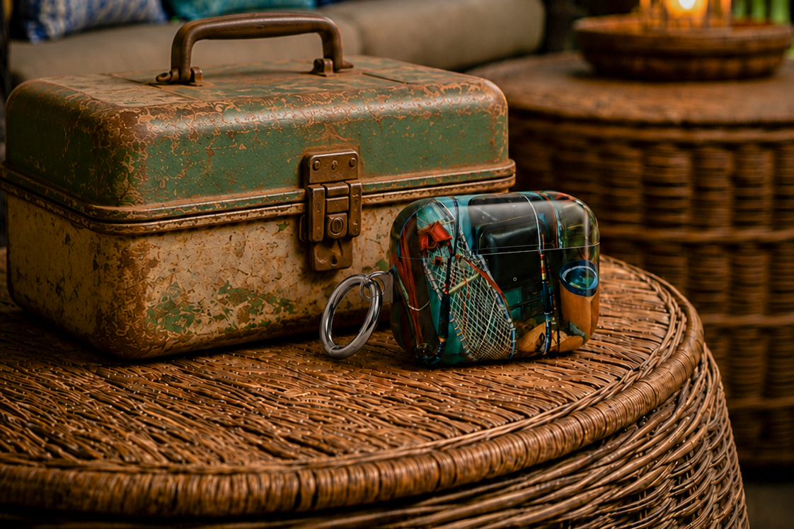 Vintage Fishing Gear AirPods & AirPods Pro Case – Outdoorsman Protective Cover