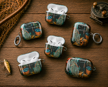Vintage Fishing Gear AirPods & AirPods Pro Case – Outdoorsman Protective Cover