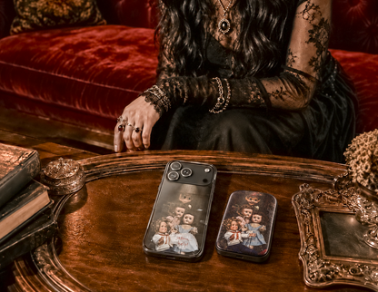 Vintage Creepy Doll Magnetic Power Bank – 5000mAh MagSafe Compatible Charger