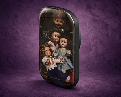 Vintage Creepy Doll Magnetic Power Bank – 5000mAh MagSafe Compatible Charger