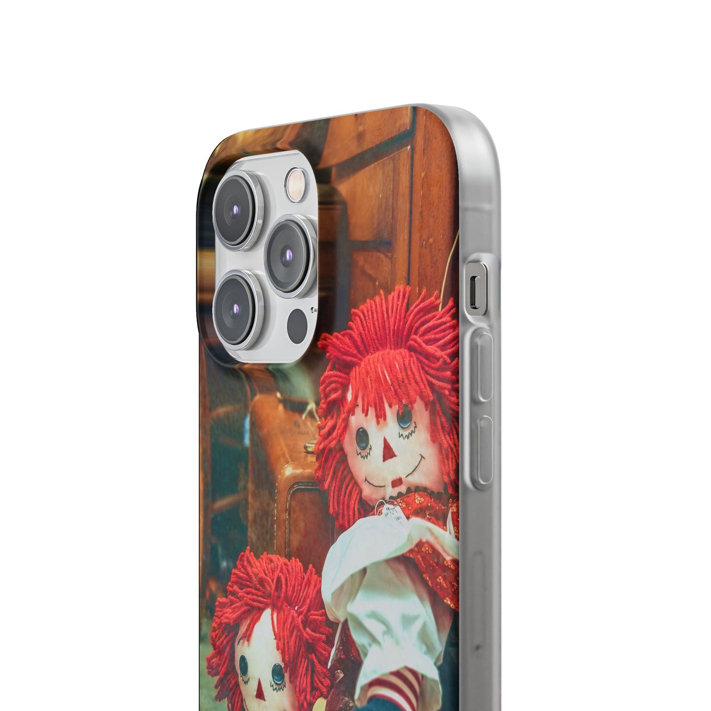 Vintage Doll Phone Cases, Cute Accessory, Gifts for Doll Lovers, Durable Flexi Covers, Fun Phone Protection