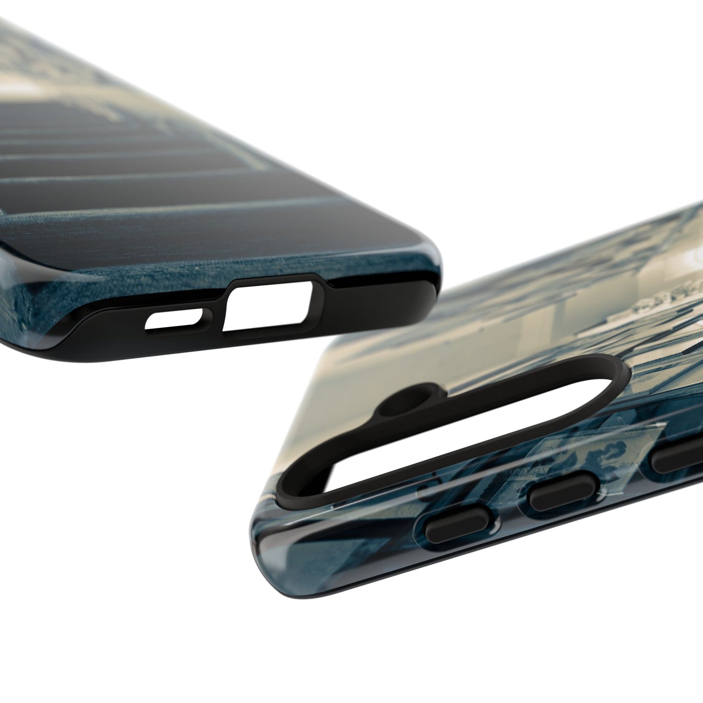 Vintage Style Tough Cases: Artistic Phone Case with Stairway Design, Unique Mobile Cover, Creative Gift for Art Lovers, Stylish Accessory