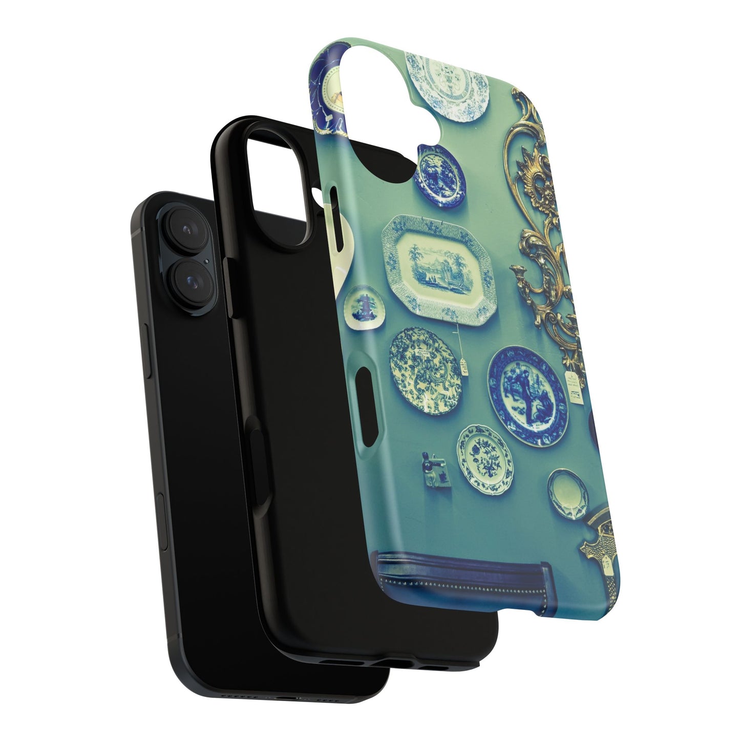 Antique Store Stairwell Phone Case--Vintage Gallery Wall Tough Case