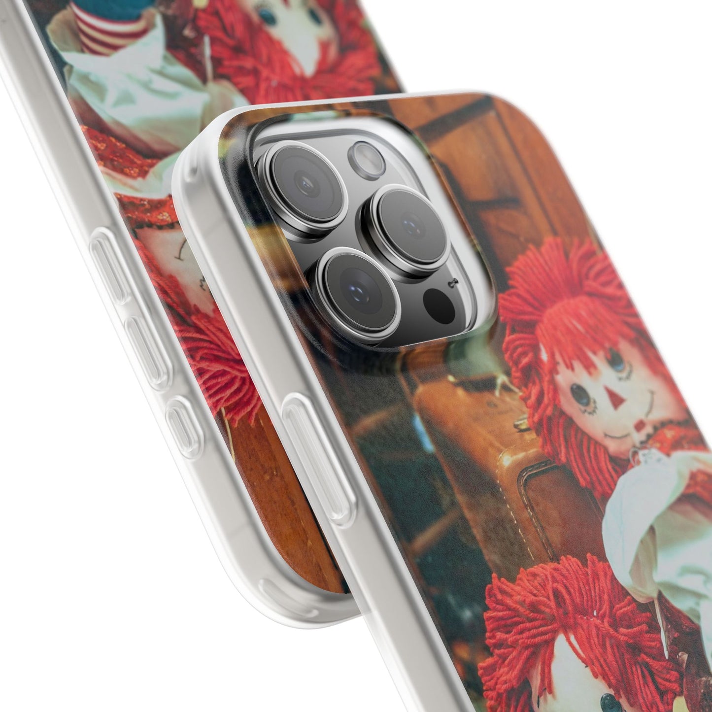 Vintage Doll Phone Cases, Cute Accessory, Gifts for Doll Lovers, Durable Flexi Covers, Fun Phone Protection