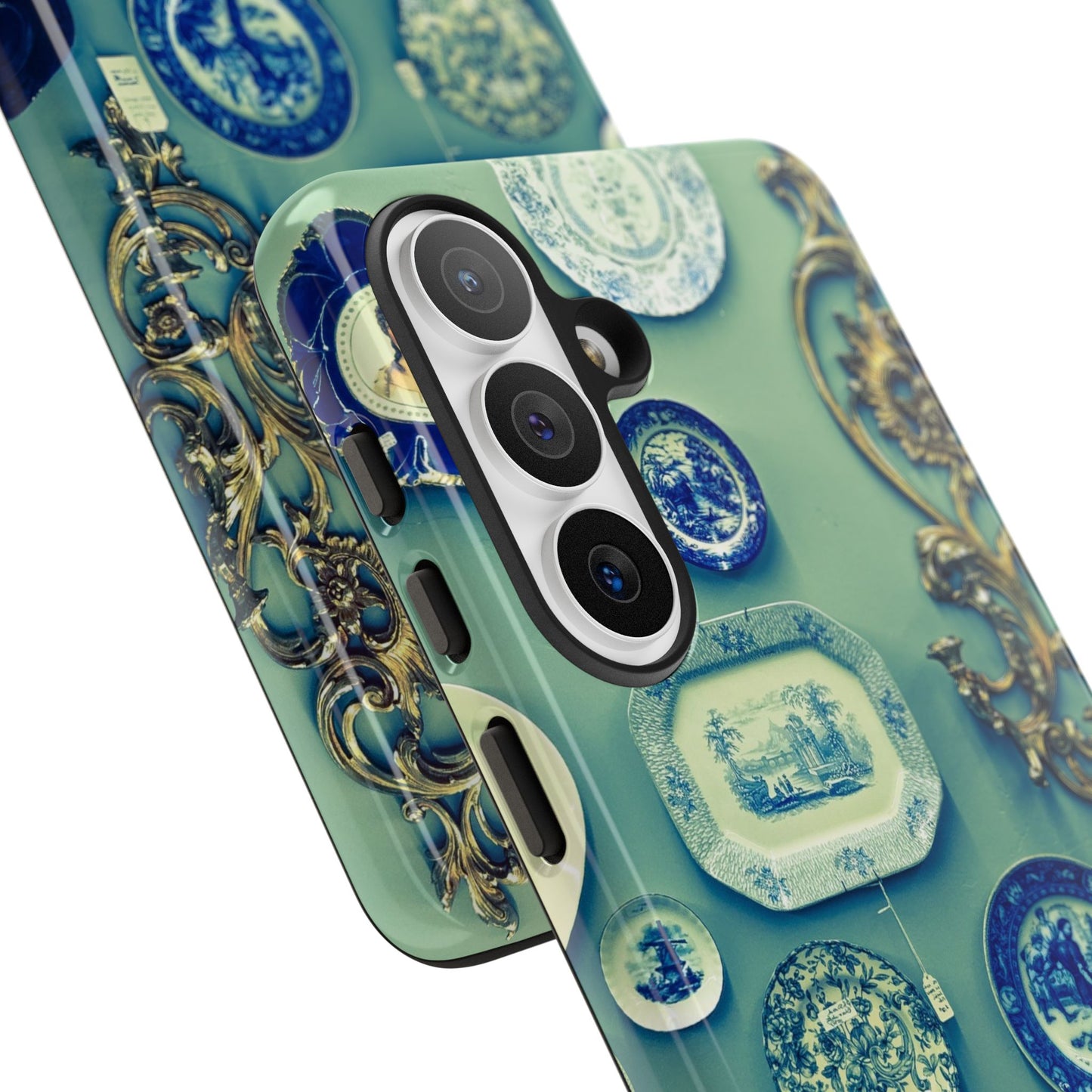 Antique Store Stairwell Phone Case--Vintage Gallery Wall Tough Case
