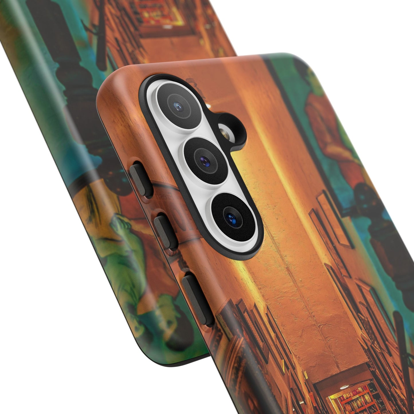 Vintage Gallery Staircase Tough Phone Case--Antique Store Art Phone Cover
