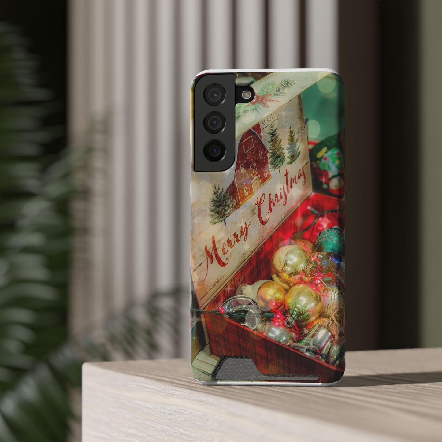 Merry Christmas Ornaments Phone Case