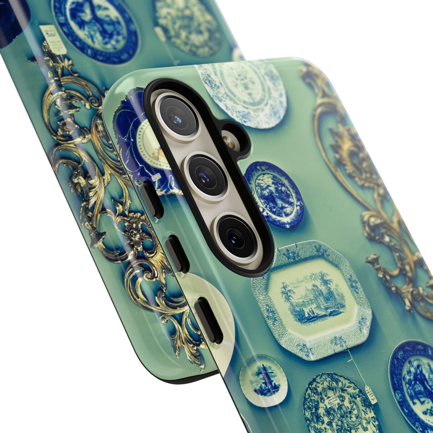 Antique Store Stairwell Phone Case--Vintage Gallery Wall Tough Case