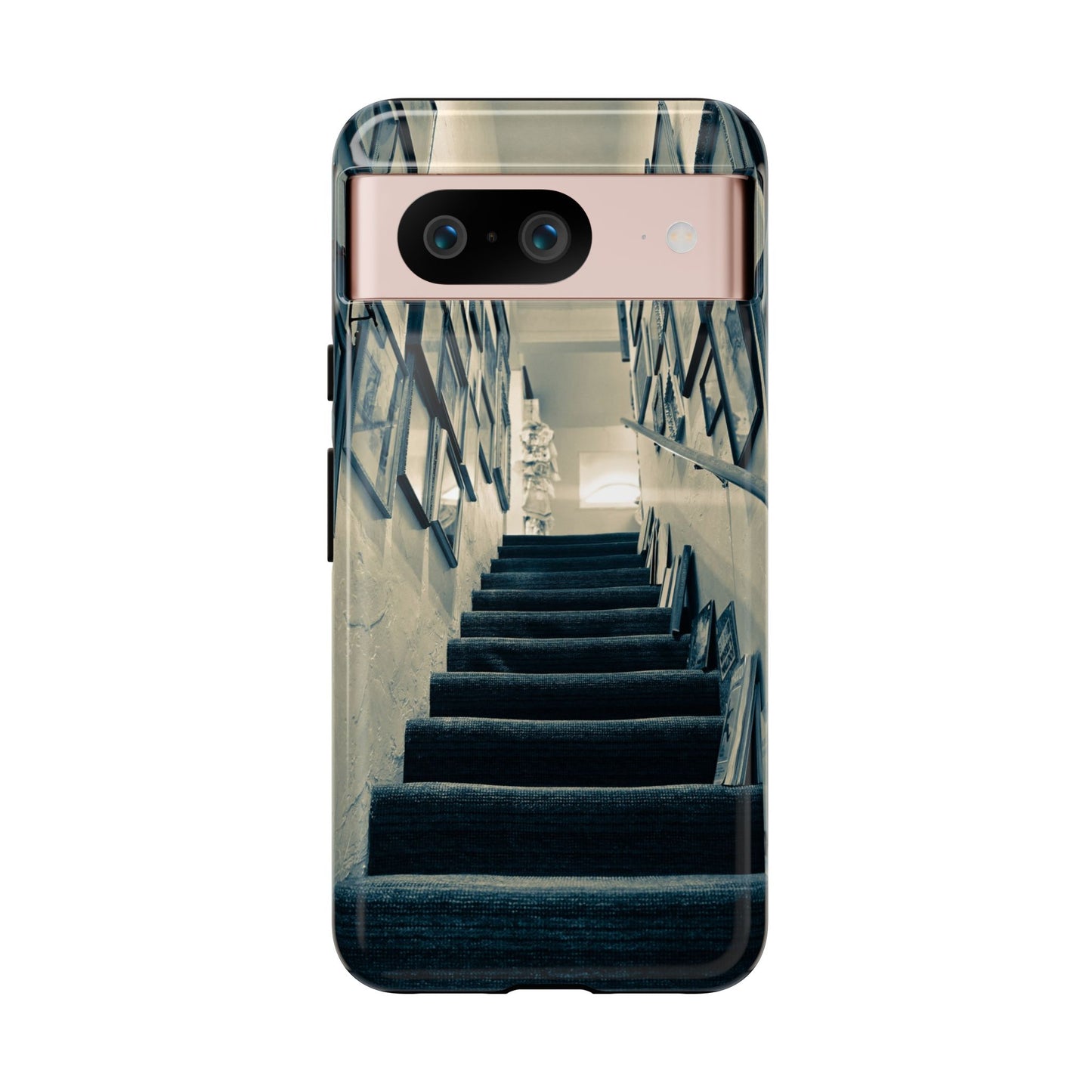 Vintage Boutique Stairway Tough Phone Case, Antique Shop Art Cover for iPhone, Samsung & Google Pixel