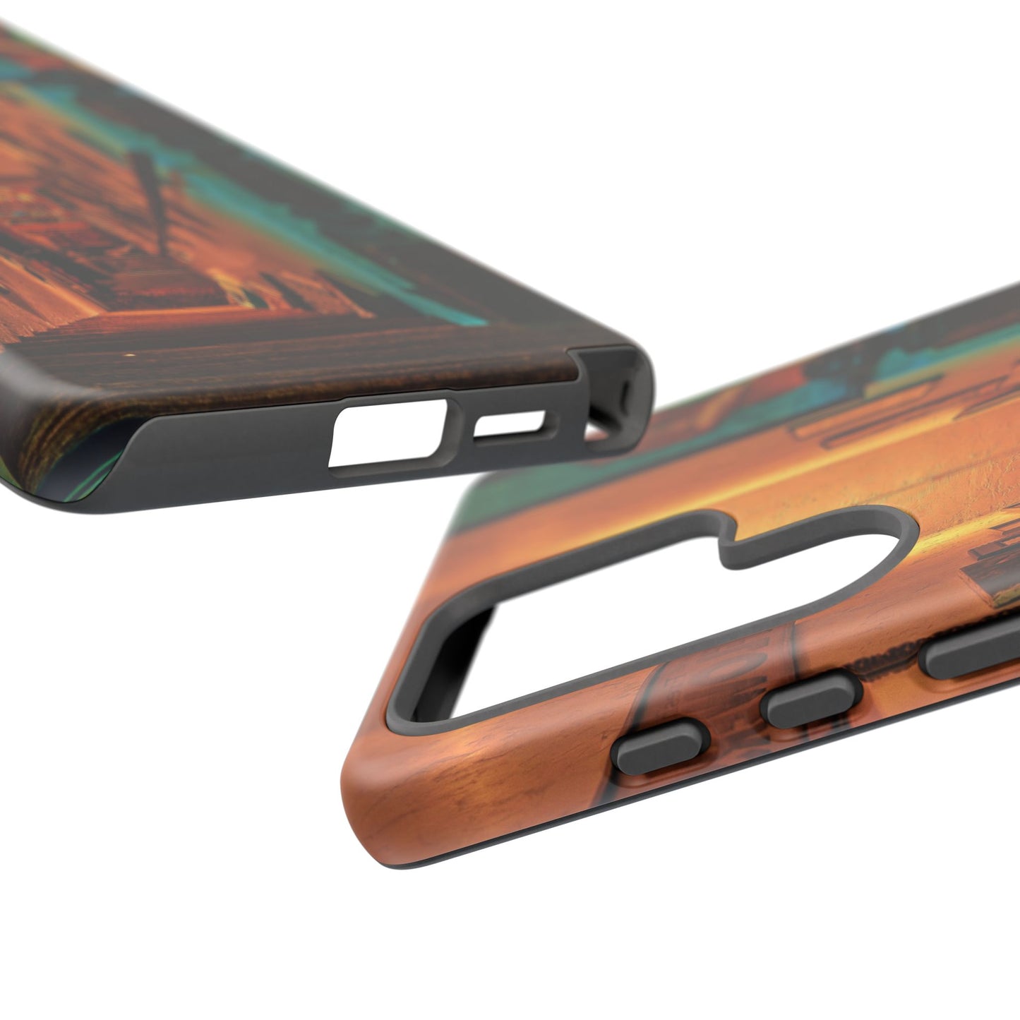 Vintage Gallery Staircase Tough Phone Case--Antique Store Art Phone Cover