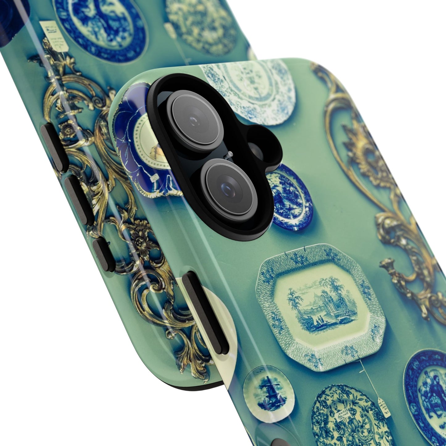 Antique Store Stairwell Phone Case--Vintage Gallery Wall Tough Case