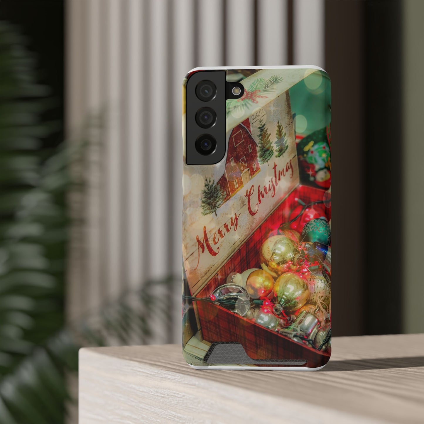 Merry Christmas Ornaments Phone Case