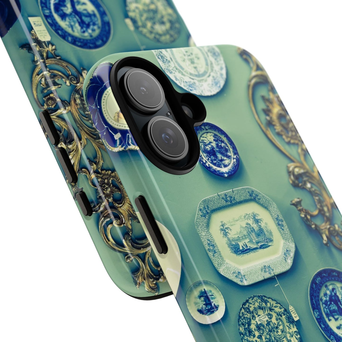 Antique Store Stairwell Phone Case--Vintage Gallery Wall Tough Case