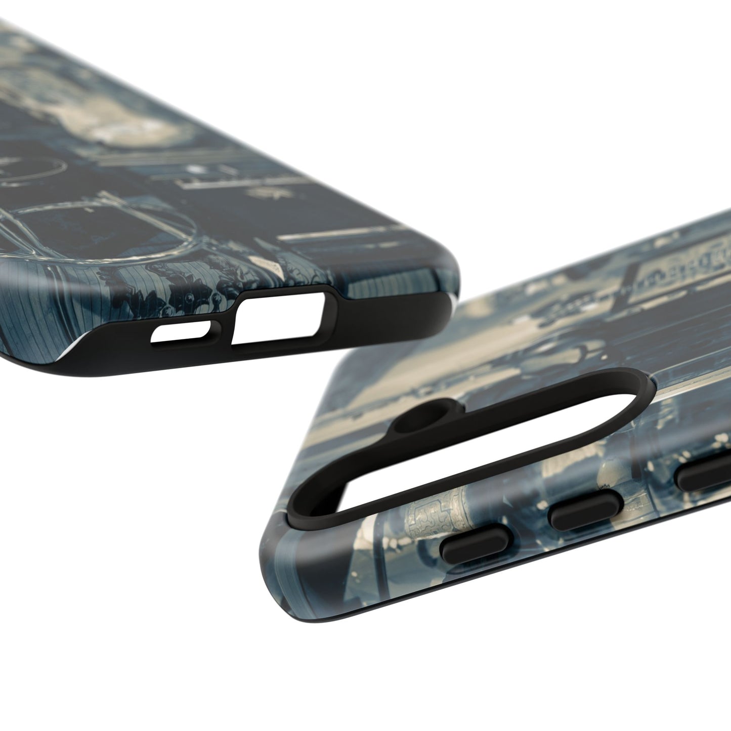 Guitar Vintage Phone Case, Tough Cases, Music Lover Gift, Rock & Roll Accessories, Unique Guitar Artwork, Phone Protection