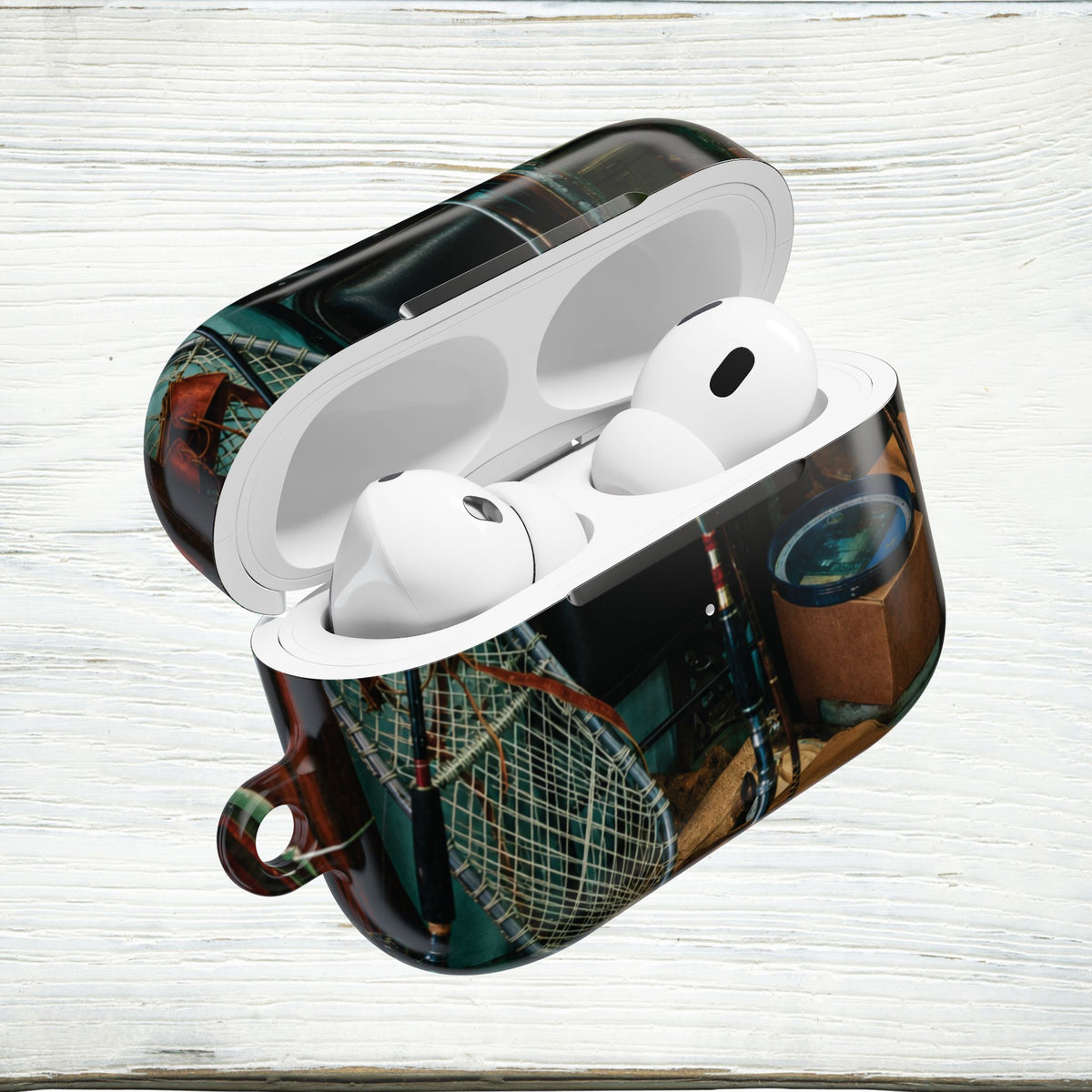 Vintage Fishing Gear AirPods & AirPods Pro Case – Outdoorsman Protective Cover