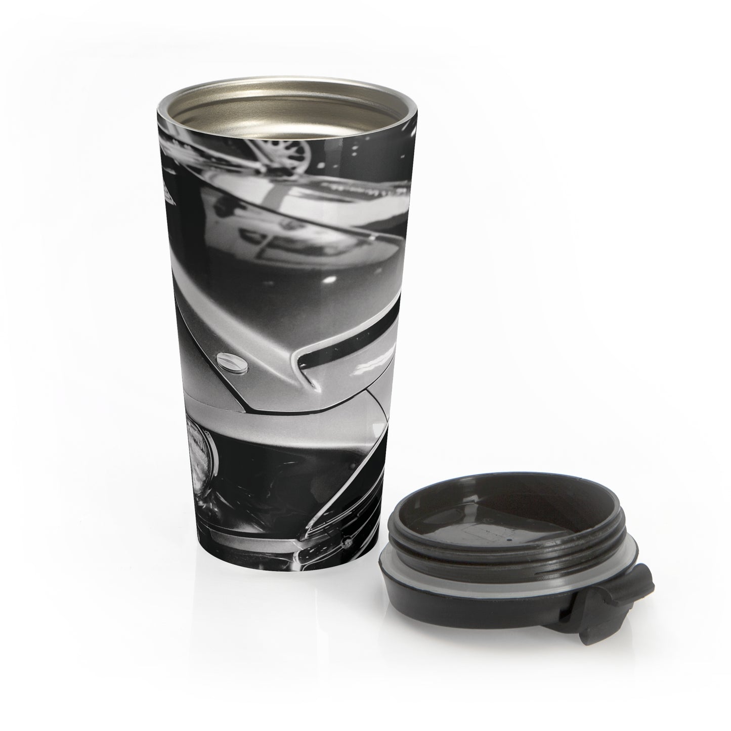 Vintage Mustang Insulated Stainless Steel Travel Mug