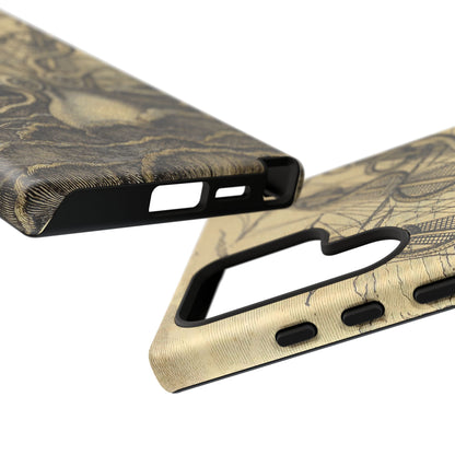 Vintage Kraken Tough Phone Case – Nautical Sea Monster Graphic