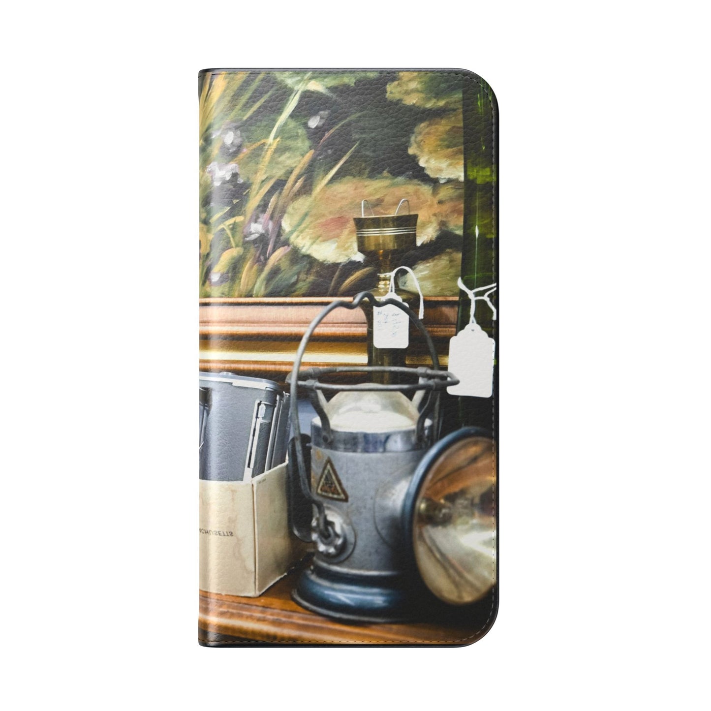 Vintage Camera Flip Case - Retro Style Phone Wallet Cover