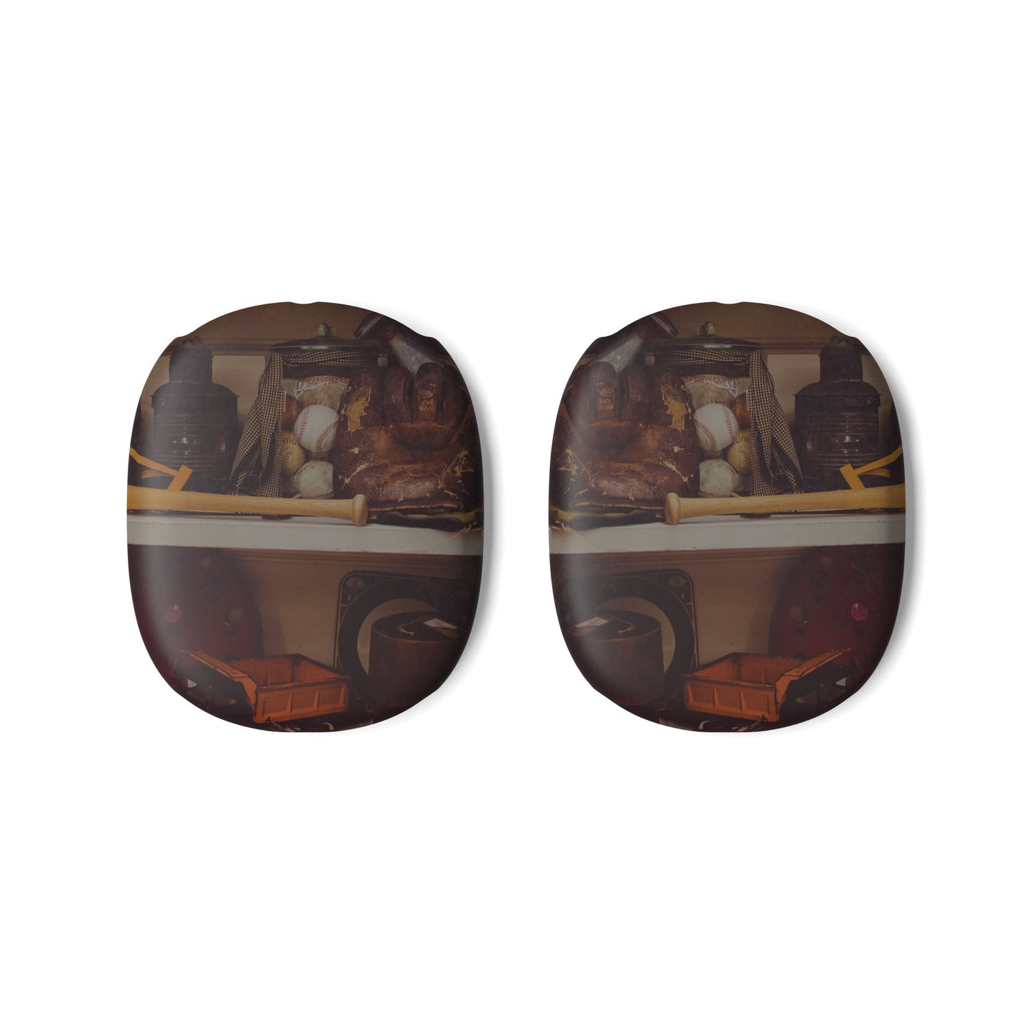 Vintage Baseball AirPods Max Covers, Retro Sports Protective Ear Cup Shells, Gift for Dad