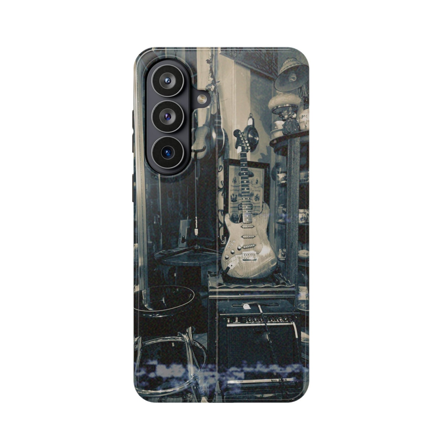 Vintage Electric Guitar Lover Phone Case | Magnetic Impact-Resistant Case