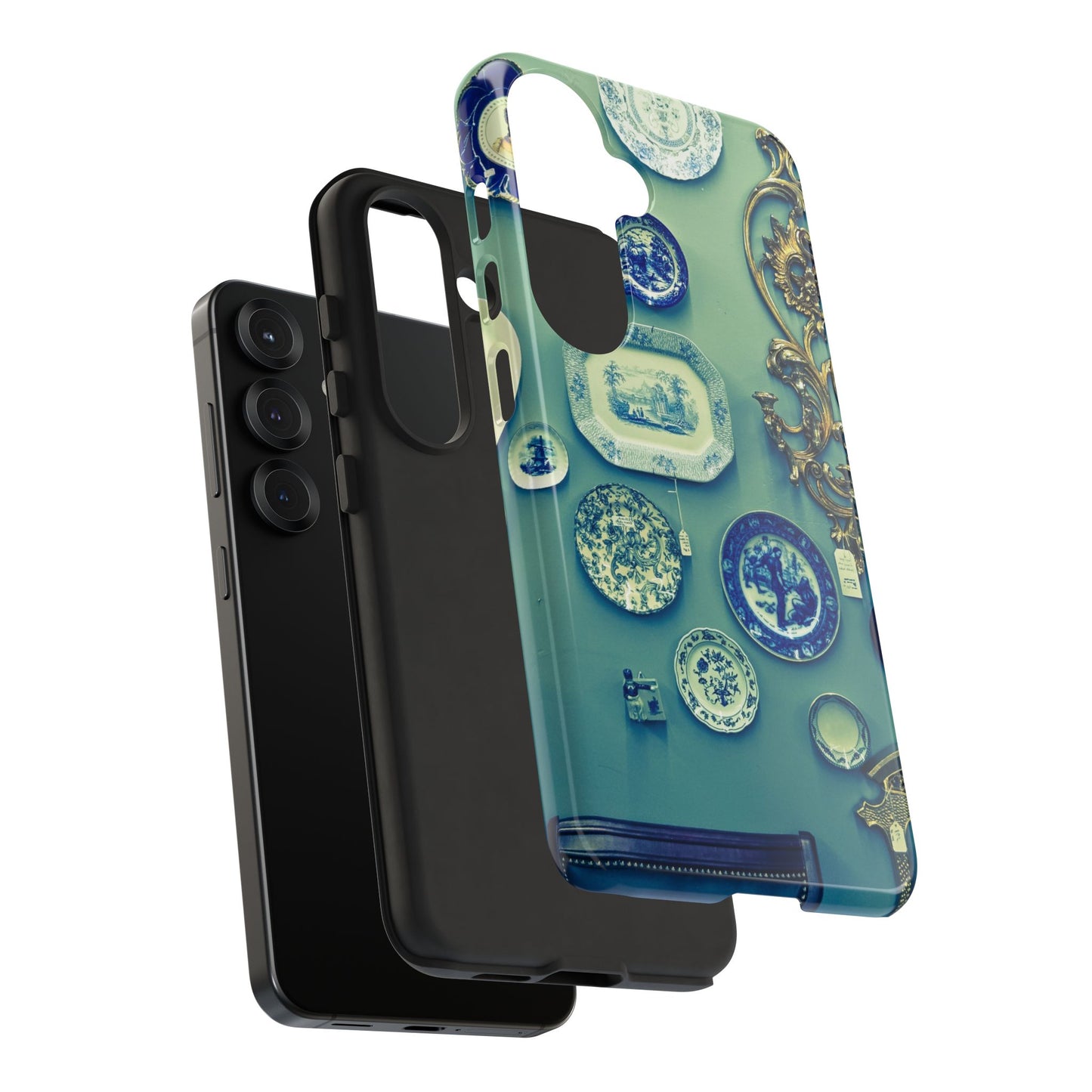 Antique Store Stairwell Phone Case--Vintage Gallery Wall Tough Case
