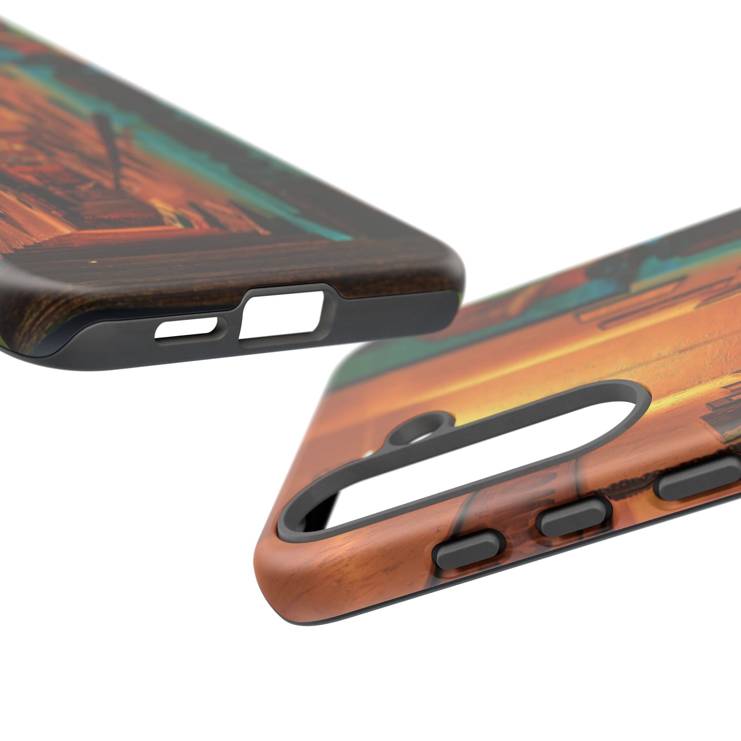 Vintage Gallery Staircase Tough Phone Case--Antique Store Art Phone Cover