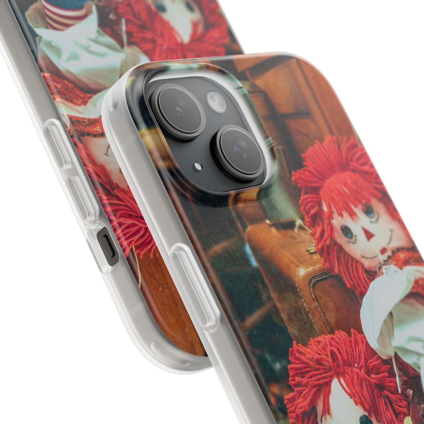 Vintage Doll Phone Cases, Cute Accessory, Gifts for Doll Lovers, Durable Flexi Covers, Fun Phone Protection