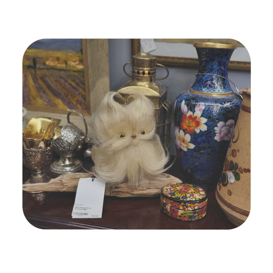 Vintage Inspired Mouse Pad, Artistic Office Decor, Gift for Home Office, Cute Computer Accessory, Unique Desk Decoration