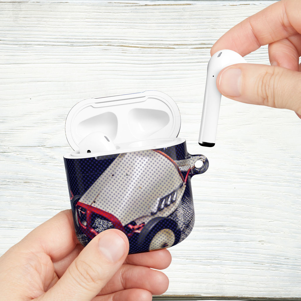 Vintage Go-Kart Racing Airpods Cases – Retro Motorsport Protective Cover