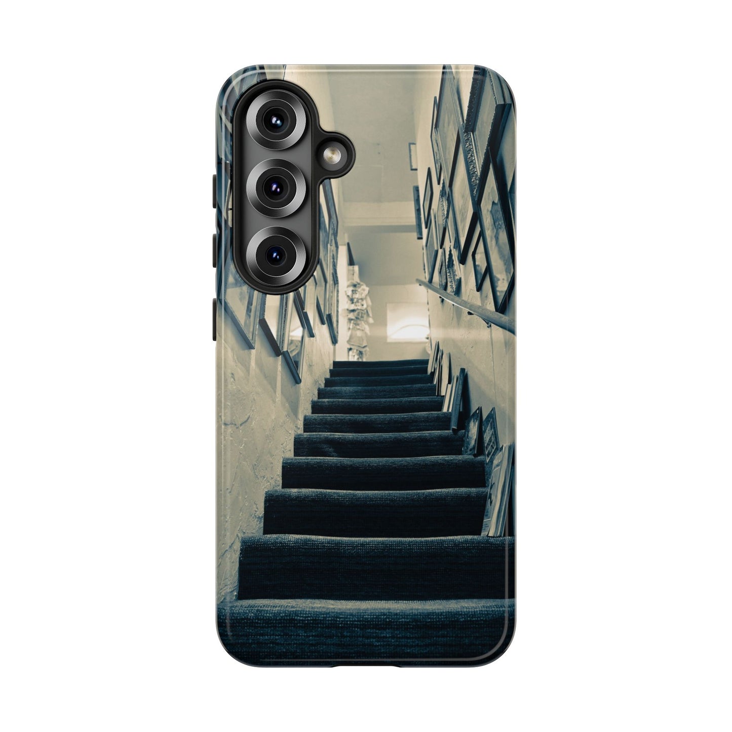 Vintage Boutique Stairway Tough Phone Case, Antique Shop Art Cover for iPhone, Samsung & Google Pixel