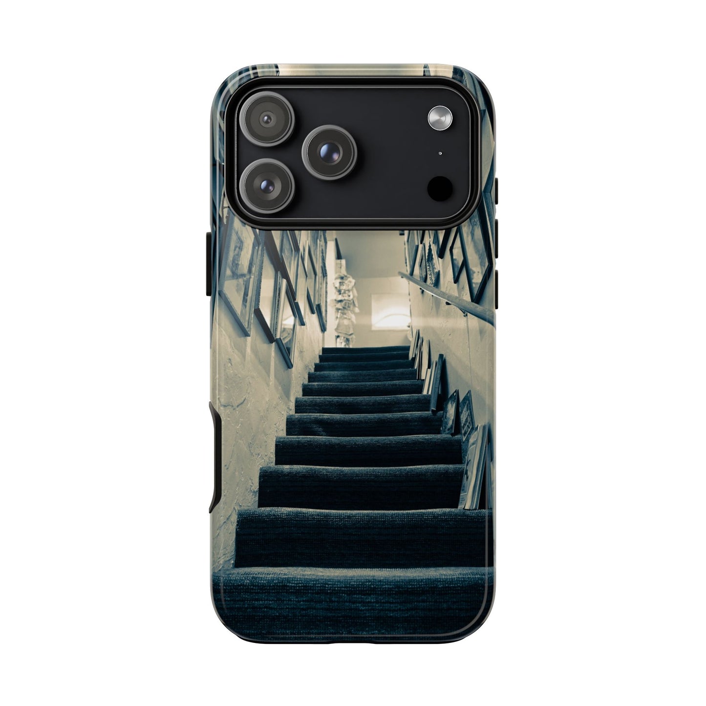 Vintage Boutique Stairway Tough Phone Case, Antique Shop Art Cover for iPhone, Samsung & Google Pixel