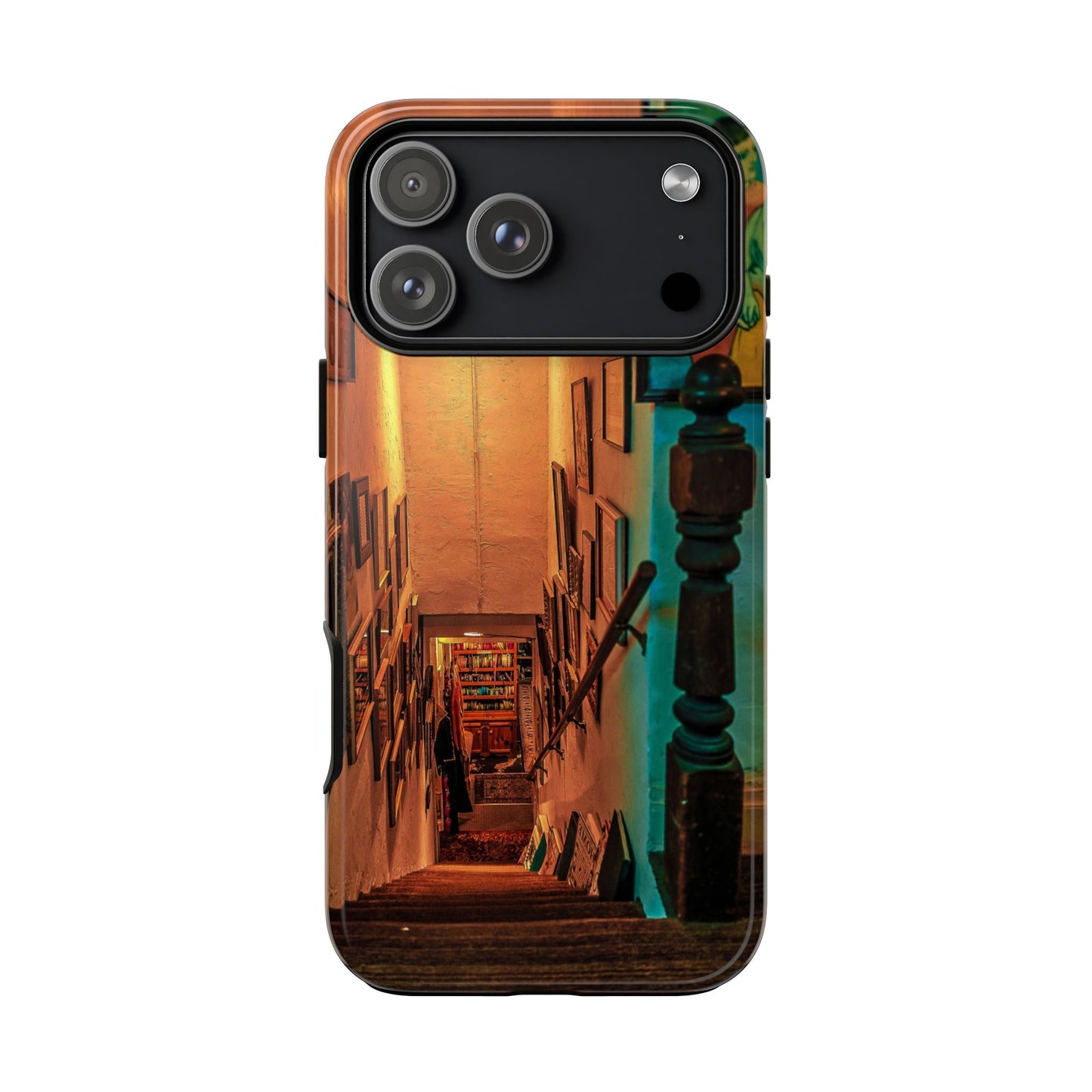 Vintage Gallery Staircase Tough Phone Case--Antique Store Art Phone Cover