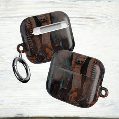 Vintage Western Leather-Look AirPods & AirPods Pro Case – Cowboy Protective Cover