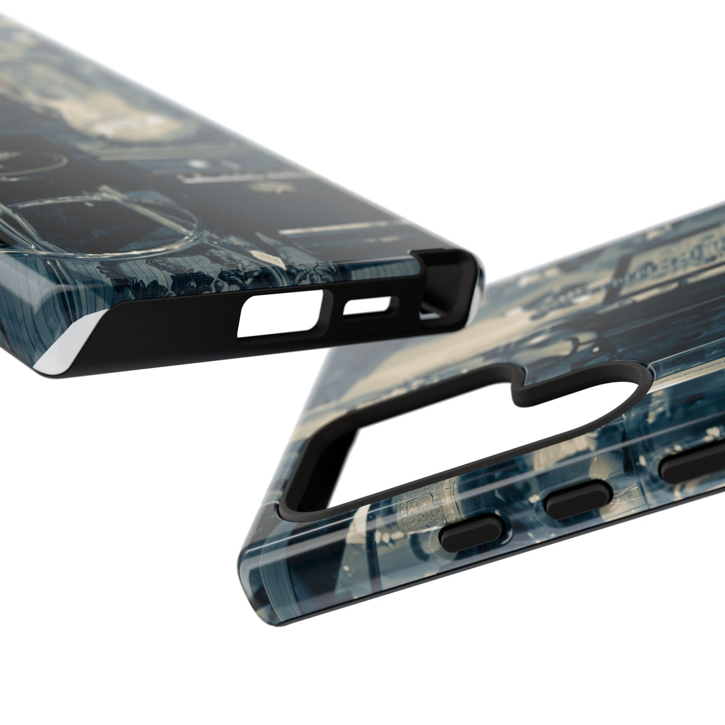Guitar Vintage Phone Case, Tough Cases, Music Lover Gift, Rock & Roll Accessories, Unique Guitar Artwork, Phone Protection
