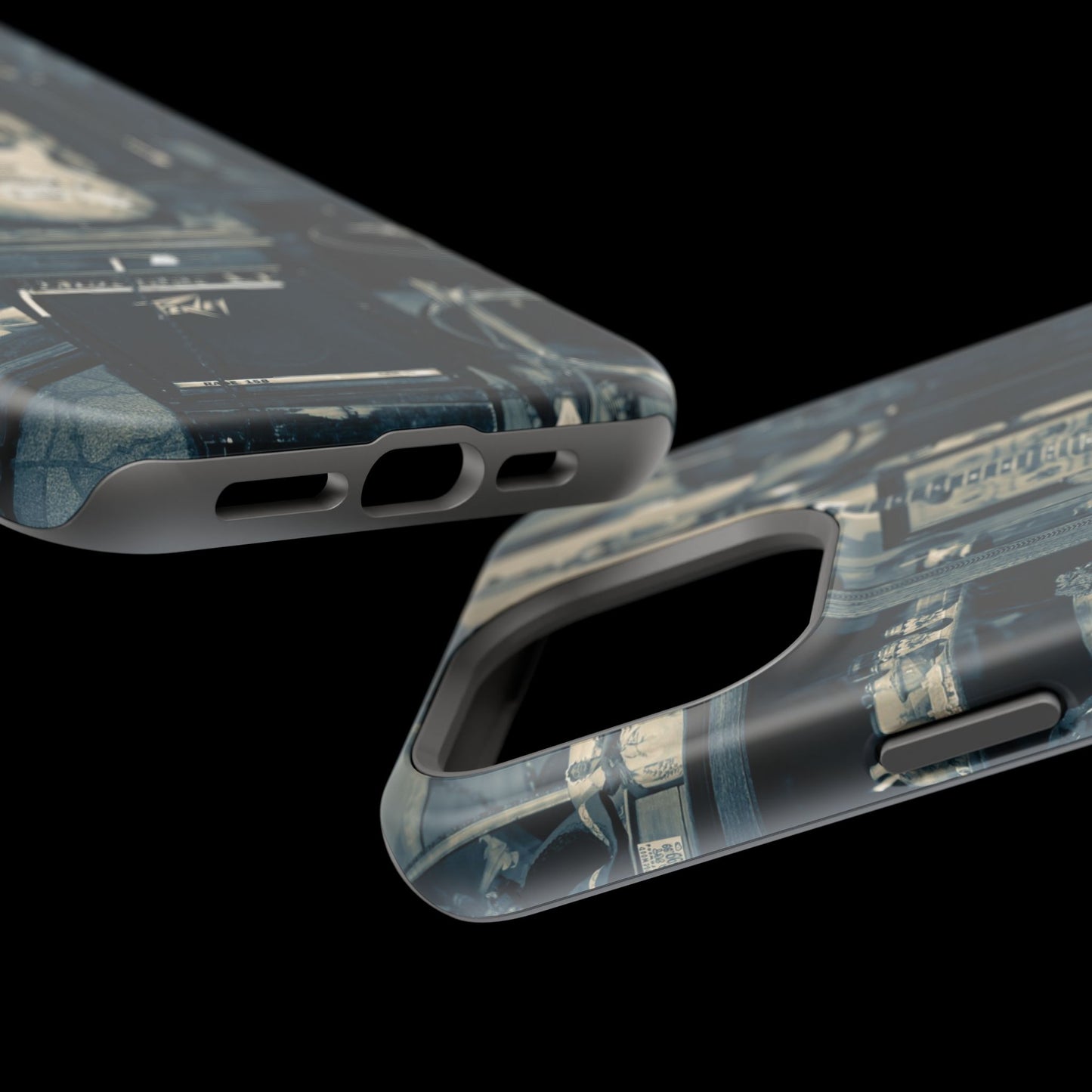 Vintage Electric Guitar Shop Phone Case | Magnetic Impact-Resistant Case