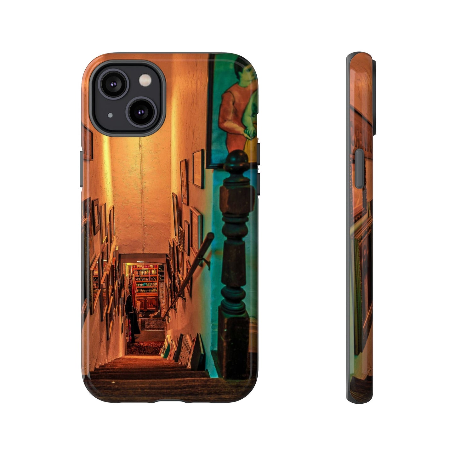 Vintage Gallery Staircase Tough Phone Case--Antique Store Art Phone Cover